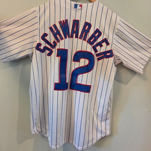 Majestic Cubs Jersey #12 Schwarber Mens M - Picture 7 of 8